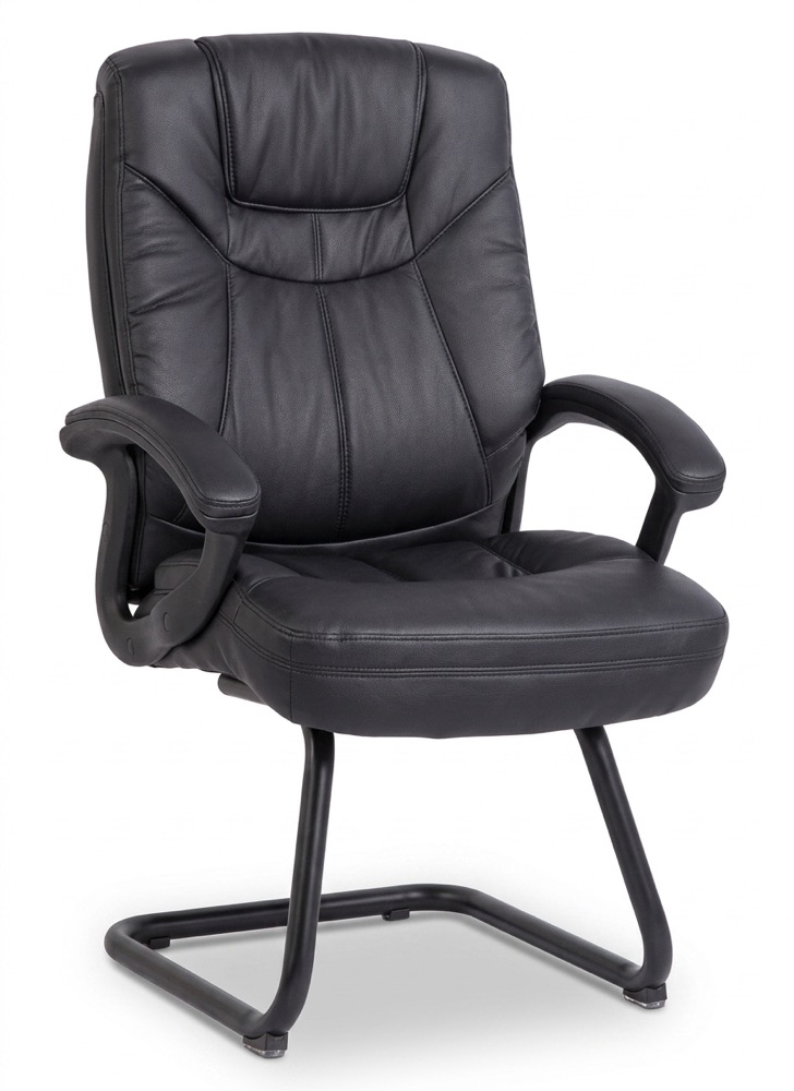 Leather Visitor Chair (CCI-1159V)