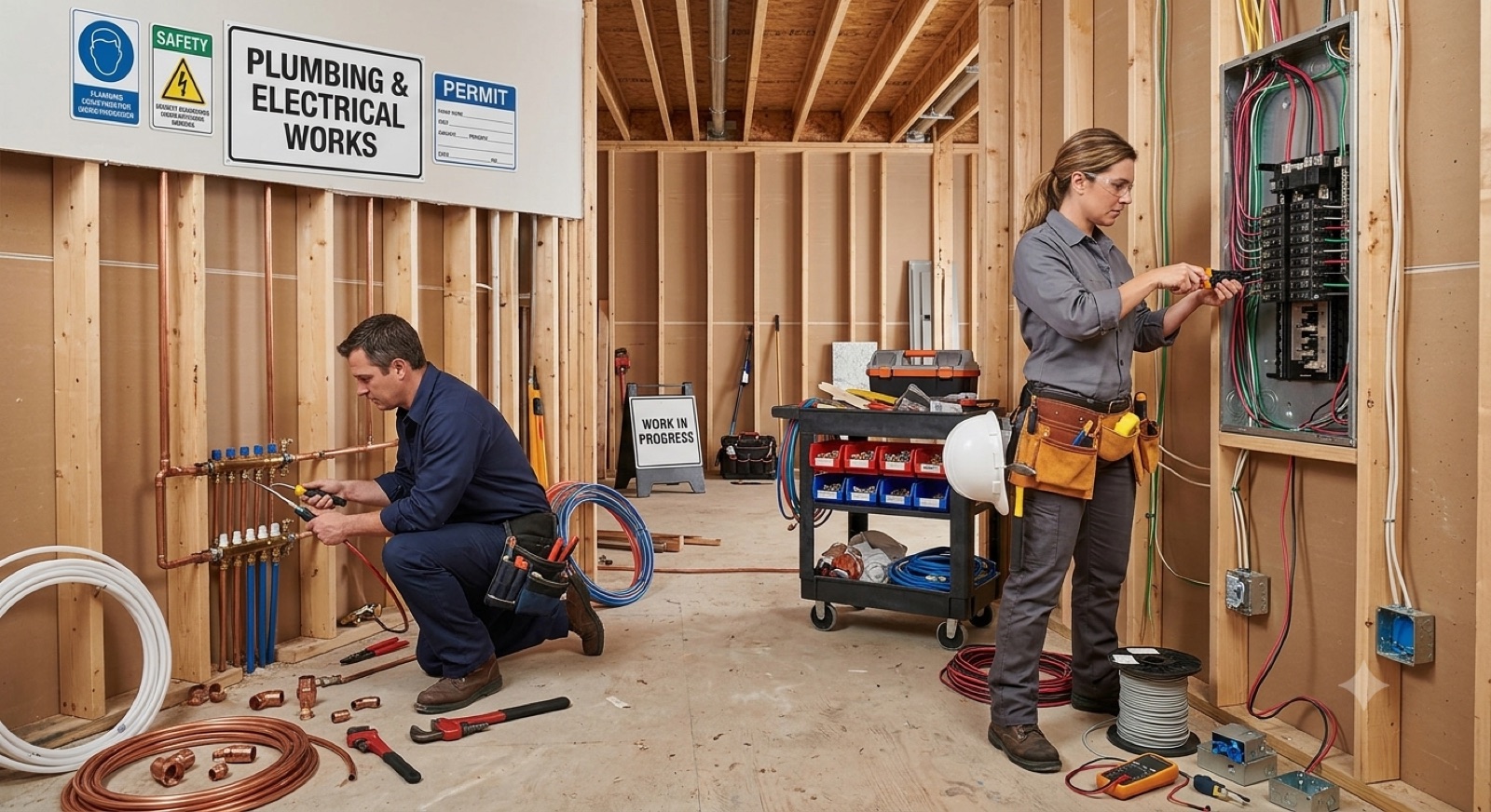 Plumbing & Electrical Works