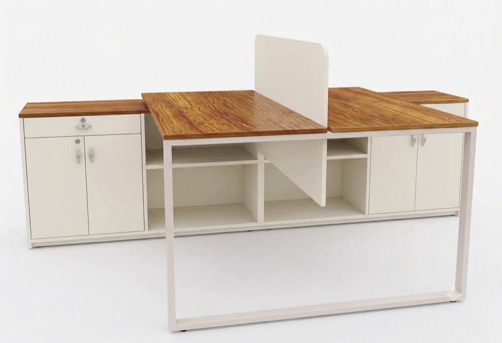 Two Cluster Workstation with Side Return
